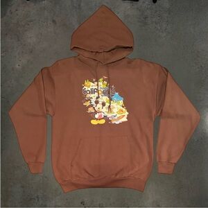 Y2K 2003 Disney Resort California Lilo & Stitch Monsters Inc Kermit Nemo Hoodie